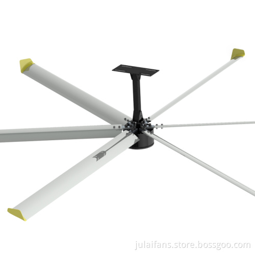 Large air volume permanent magnet ceiling fan